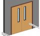 Double Door with Windows / window