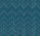ZIGZAG CYAN Fabric floor covering