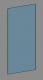 Plain Rectangular Mirror - No Frame