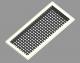 Rectangle grill ceiling vent
