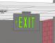 Commercial Exit Sign