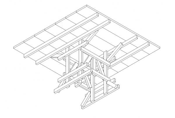 Enzo Mari Table Tavolo Rettangolare 1123 I