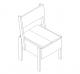 Enzo Mari Chair Sedia 1123 P