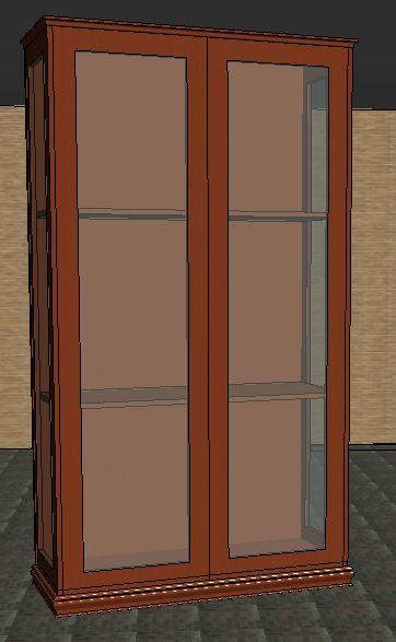 Glass Display Cabinet