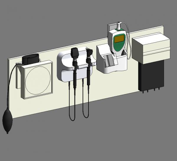 11 oto-ophthalmoscope compact integrated set