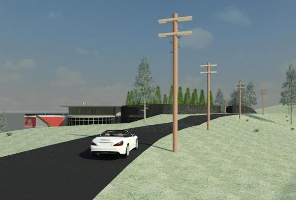 Telephone pole