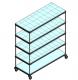 11 cart-shelving storage - polymer [MT]