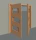 Modern Double Door