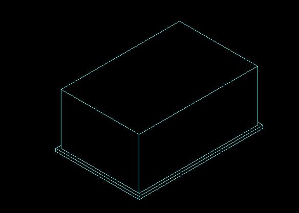 Concrete/Steel Rectangular Storage Tank