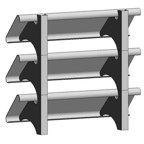 Vertical Sun Louvers