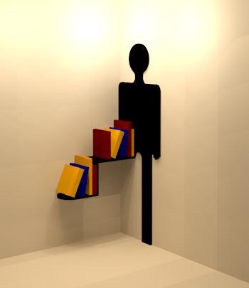 Bookshelf Man