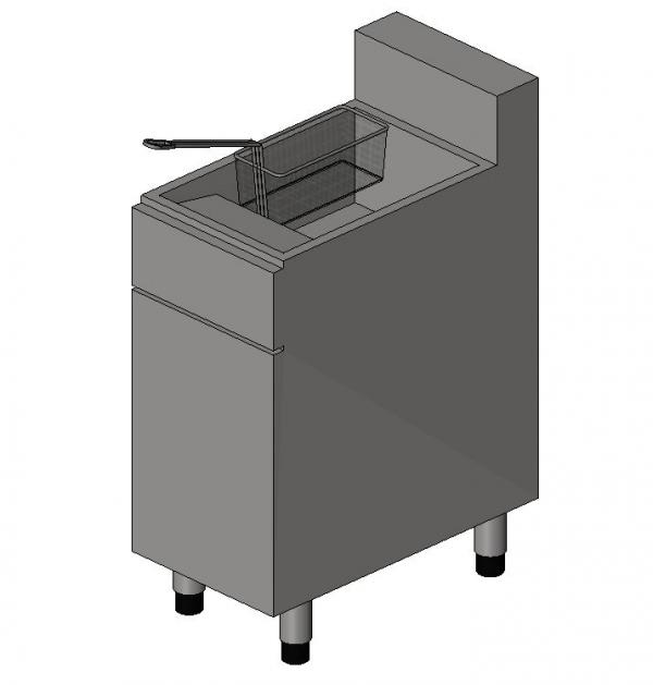 Fryer, Gas, with Basket.