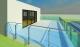 Glass panel railing (as curtain wall)_side fixing