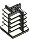 4 Way Island Shelving