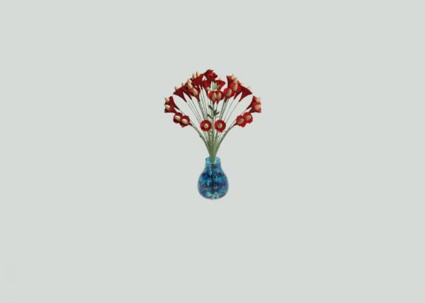 flowers and vase