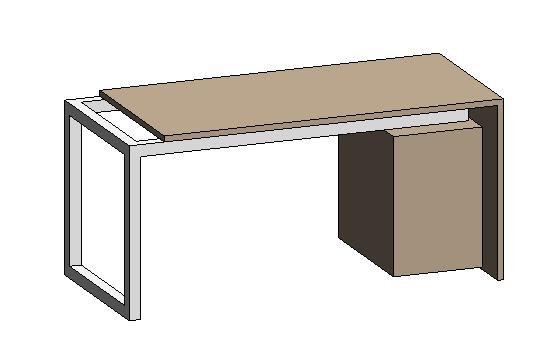 modern office desk