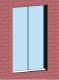 Interior Sliding Aluminum Transaction Window