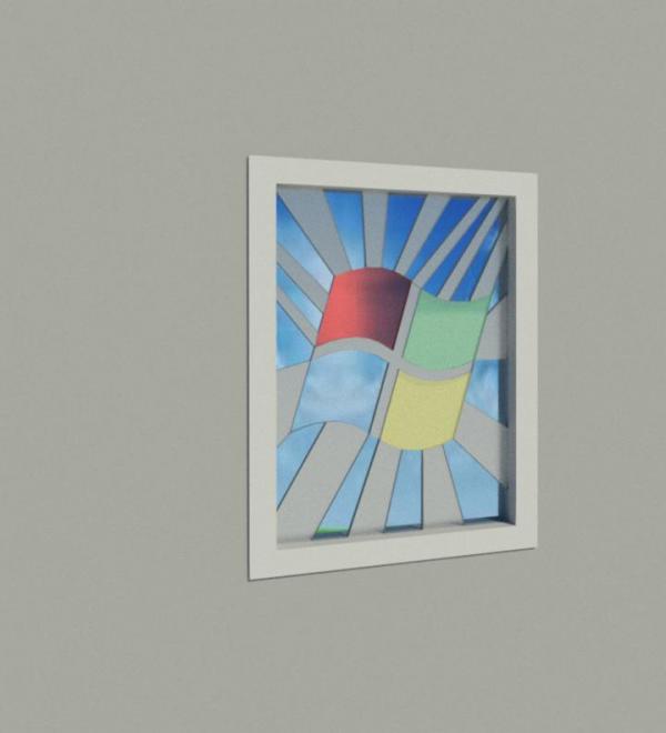 Microsoft windows window