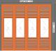 akrimee_folding door 3750 x 3500 4 panels