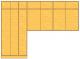 Cabinet with File Cabinet Cutout