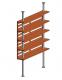 Industrial Pallet Wall Shelf