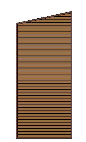 Trapezoidal Louver