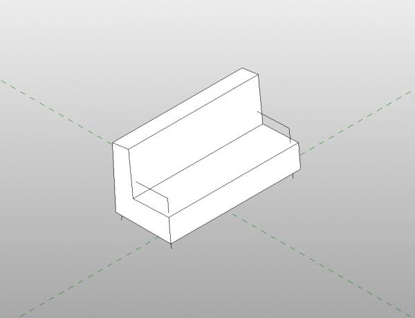 14 Simple Sofa 3D