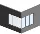 Corner Window With 3 Fixed Panels