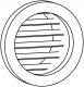 Vent_Louvered-Wall-Round_Parametric