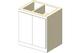 Mr GGs Metric Base Cabinet with Sink