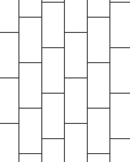 12" x 24" Tile Pattern (1/3 Stagger Vertical)