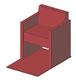 MrGGs metric cinema seat W56_D85_H25