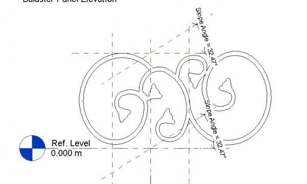 ferforger baluster-revit 2014