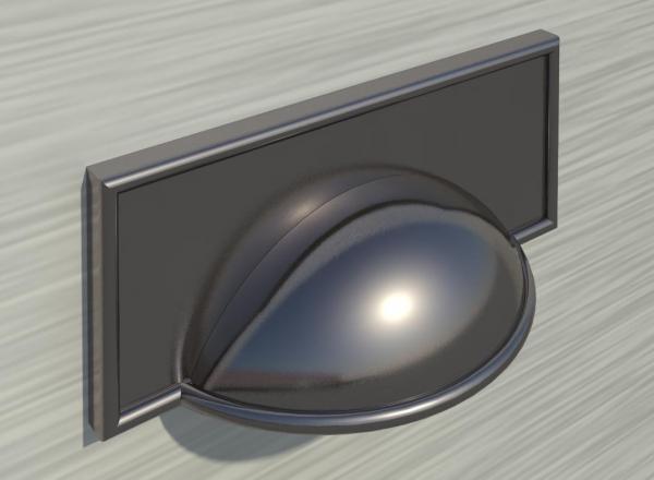 Lamont Cup Handle - Hafele - 166.04.910 - 96mm