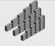 Commercial steel bookcase - Parametric