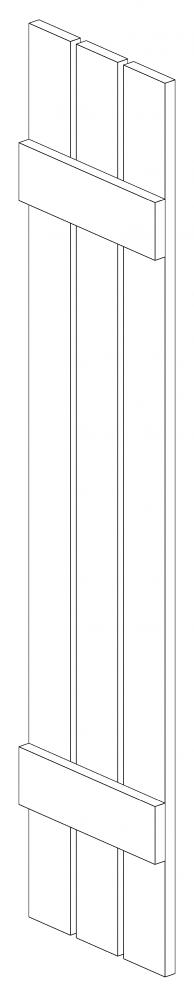 Vertical Slat & Horizontal Band Shutter