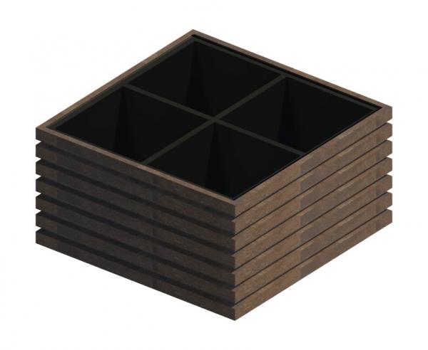 Table (Wooden Slats)
