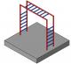 Escada Horizontal - Monkey Bars