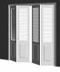 4 Panel Bifold Door
