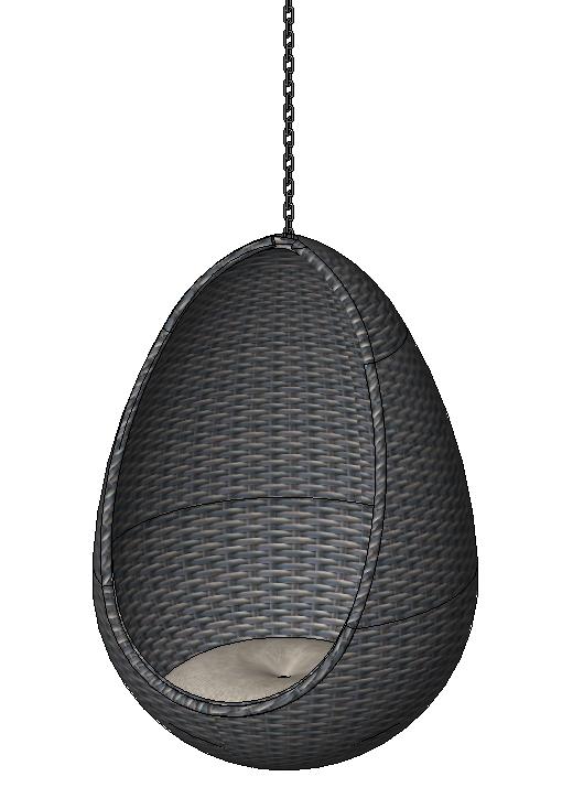Hanging Egg Wicker Chair (Seat)