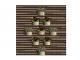 Painel de jardim com flores