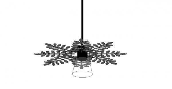 Floral Pendant Light