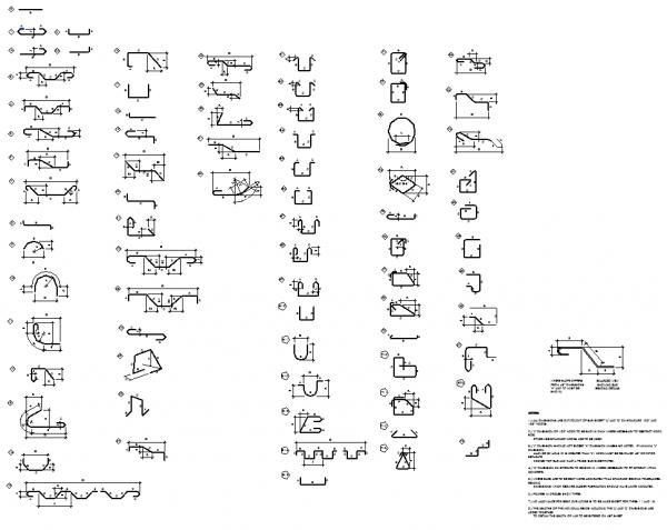 Rebar Shapes