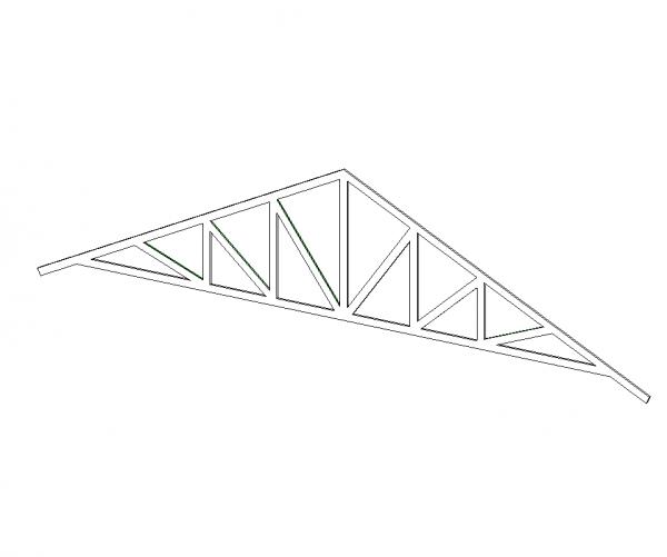 Simple Howe Truss - Parametric