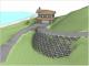 Stacked Rock Retaining Wall Baluster