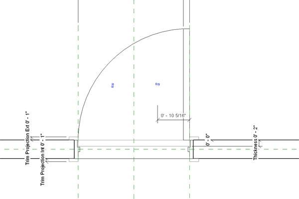 Single Flush with frame