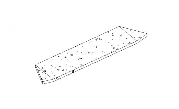 concrete apron