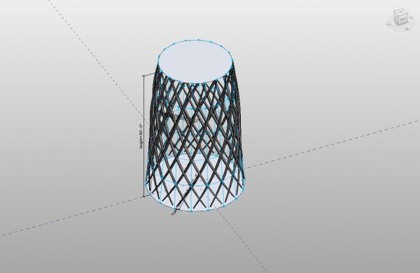 Parametric - Basket like tower
