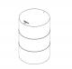 55 Gallon (200L) Drum with parametric lids