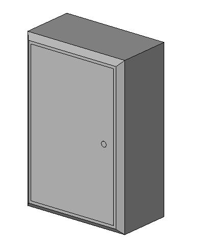 Domestic surface mounted meter kiosk (box)